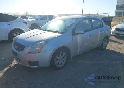 2007 Nissan Sentra 2.0S z USA, uszkodzony, nr VIN 3N1AB61E87L656023